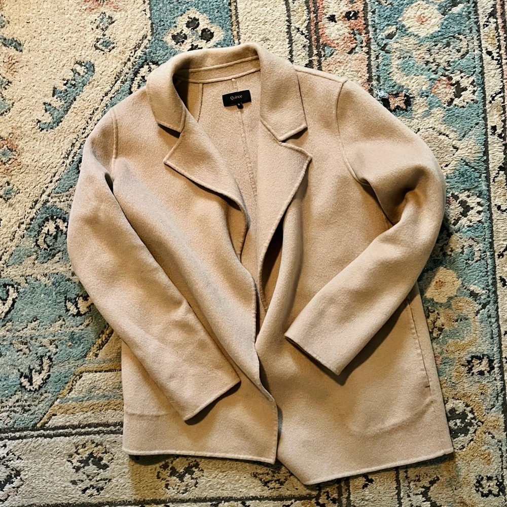 Quince Mongolian Cashmere Blazer